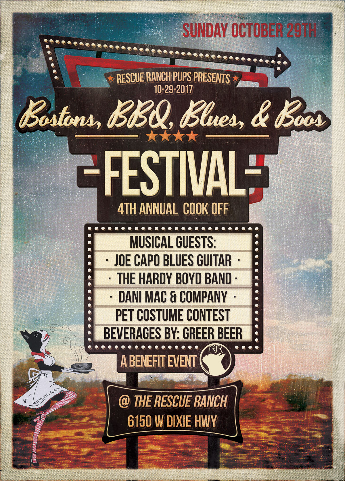 2017 Bostons, BBQ, Blues, & Boos Festival